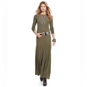 Polo Ralph Lauren Waffle knit maxi dress